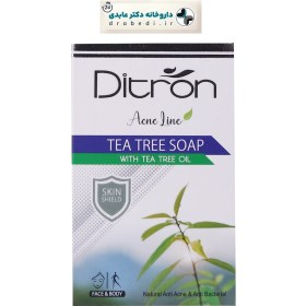 تصویر صابون دیترون تی تری ۱۱۰ گرم آنتی باکتریال و ضد آکنه 