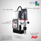 تصویر دریل مگنت ای جی پی مدل SMD351H 