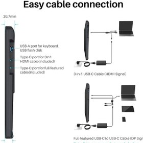 تصویر قلم نوری هویون Kamvas 22 Plus 