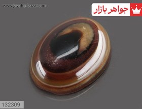تصویر نگین عقیق باباقوری کد 132309 