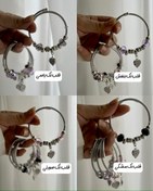 تصویر مجموعه بنگل پاندورا پینترستی با طرح قلب و پروانه 