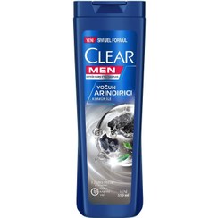 تصویر شامپو کلیر مردانه زغالی مدل YOGUN ARINDIRICI حجم Clear Men YOGUN ARINDIRICI Shampoo 500ml