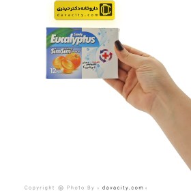 تصویر آبنبات مكیدنی اكالیپتوس 12 عدد سیم سیم Sim Sim Candy Eucalyptus 12 Pcs