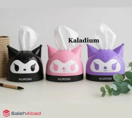 تصویر جای دستمال کاغذی فانتزی طرح کرومی 