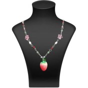 تصویر گردنبند توت فرنگی مدل 001 