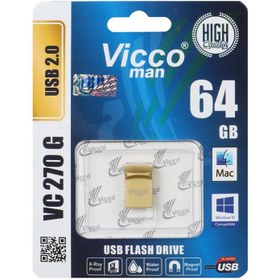 تصویر فلش 64 گیگ ویکومن ViccoMan VC270 ViccoMan VC270 64GB USB 2.0 Flash Drive