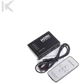 تصویر سوئیچر تصویر switcher HDMI 5 to 1 