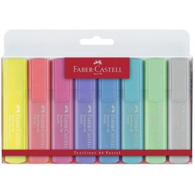 تصویر ماژیک علامت زن (هایلایتر) فابر کاستل FABER-CASTELL پاستلی 