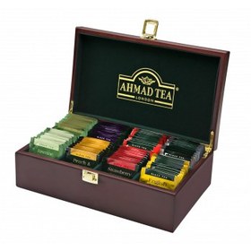 تصویر Ahmad tea جعبه چوبی چای 80 عددی احمد تی 