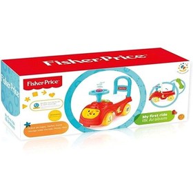 تصویر واکر کودک Fisher Price مدل ماشین خندان - زمان ارسال 15 تا 20 روز کاری 