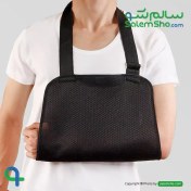 تصویر آويز دست پشت باز آتل دار ابري SL118 چيپسو Chipso Open End Arm Sling Mesh Fabric - SL118