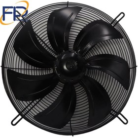 تصویر فن ايلکای هفت پر فلزی (بدون قاب) دمنده سایز 45 (سه فاز) مدل VIK-45A4T2-L Damande ILKA AXIAL FLOW FANS FORWARD