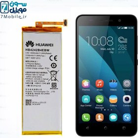 تصویر باتری اصلی هواوی Huawei HONOR 4X با 6 ماه گارانتی battery of Huawei HONOR 4X