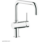 تصویر شیر ظرفشویی گروهه مدل مینتا 32488 Grohe-faucet-minta-32488-Sink-mixer-Chrome