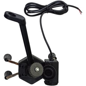 تصویر هولدر موبایل موتور و دوچرخه شارژر دار MI22 Motorcycle phone holder with charger MI22