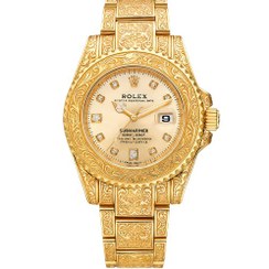 تصویر ساعت مچی مردانه رولکس حکاکی Rolex Daytona Engraving 2354R 