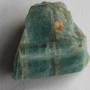 تصویر سنگ آکوامارین راف آبی 131 گرم 