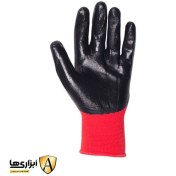 تصویر دستکش کف مواد نیتریل 