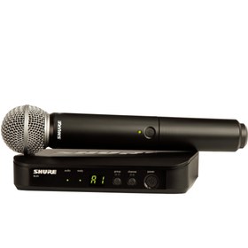 تصویر میکروفون بیسیم دستی شور مدل BLX24/SM58 SHURE BLX24/SM58