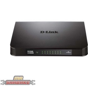 تصویر سوئیچ 16 پورت گیگابیتی-غیرمدیریتی و دسکتاپ دی لینک مدل DGS-1016A ا D-Link Desktop Gigabit DGS-1016A 16-Port Switch D-Link Desktop Gigabit DGS-1016A 16-Port Switch