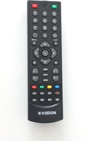 تصویر کنترل گیرنده دیجیتال ایکس ویژن مشخصات 