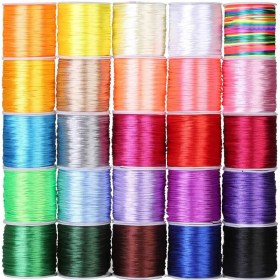 تصویر نخ دستبند ۱۰۰ یاردی رنگ سبز 