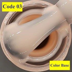 تصویر لاک ژل 10 میل Q کد 03 