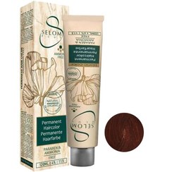 تصویر رنگ مو بدون آمونیاک سلوم رنگ بلوند مسی تیره شماره 4-6 حجم 120 میل 