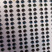 تصویر چشم رزینی کد 18 ،7میل، بسته 20 جفتی 