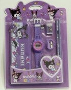 تصویر پک لوازم تحریر ۶ تیکه کرومی 