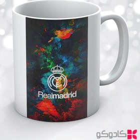 تصویر ماگ تیم رئال مادرید کد 32041 