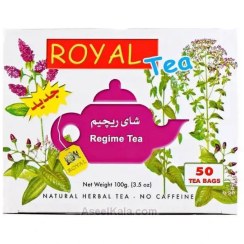 تصویر چای رویال رژیم لاغری 50 عددی – ROYAL REGIME 