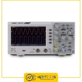 تصویر اسیلوسکوپ دیجیتال 200 مگاهرتز دو کاناله مدل SDS1202 ساخت OWON 