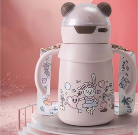 تصویر قمقمه دسته دار قمقمه استیل