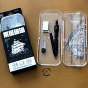 تصویر ست پرگار و گونیا ۷ تکه پاستلی 