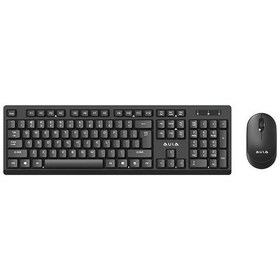 تصویر کیبورد و ماوس بی سیم آولا مدل AULA AC260 AULA WIRELESS COMBO Keyboard and Mouse AC 260