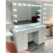 تصویر میز آرایشی کیارا ۱۳ کشو تمام MDF 