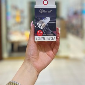 تصویر شارژر فندکی ماشین forest10050 forest10050