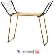 تصویر بند رخت اورانوس پلاستیکی ۱۵ متری مشکی طلایی 