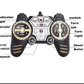 تصویر تانک جنگی کنترلی تیرانداز حرفه ای مدل Tanks' Battle of Blitz 