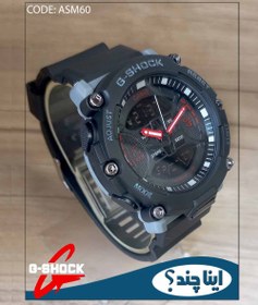 تصویر ساعت مچی مردانه جیشاک دو زمانه ساعت GSHOCK کد ASM60 