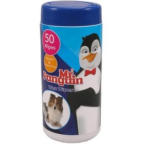 تصویر دستمال مرطوب پنگوئن 