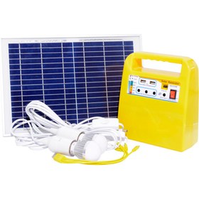 تصویر پک خورشیدی دو لامپه عشایری 