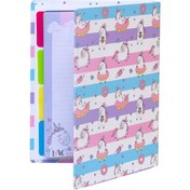 تصویر کلاسور ۲۶ حلقه دخترانه 