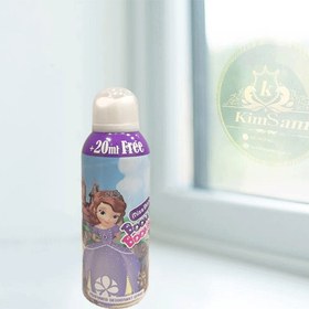 تصویر اسپری بدن کودکانه میس بن طرح دار دخترانه200میل 