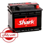 تصویر باتری 74 آمپر شارک نصب رایگان 