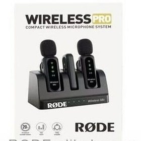 تصویر ست میکروفون یقه ای بیسیم مدل RODE WIRELESS PRO 