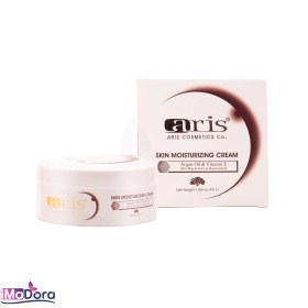 تصویر کرم بازسازی کننده و جوان ساز پوست اریس حاوی روغن آرگان Aris Moisturizing Cream Argan Oil & Vitamin E