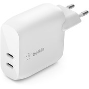 تصویر شارژر دیواری بلکین مدل WCB006vf توان 40 وات ا Belkin WCB006vf BoostCharge 40W Wall Charger Belkin WCB006vf BoostCharge 40W Wall Charger