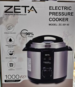تصویر زودپز برقی ZETA ا Electric pressure cooker Electric pressure cooker
